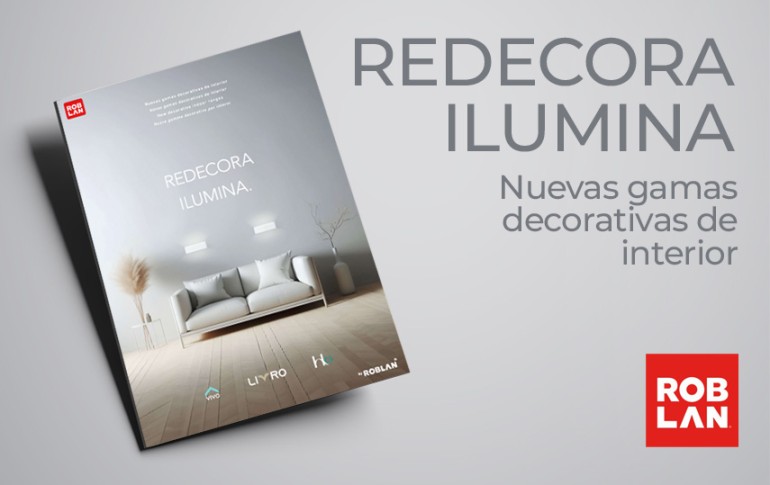 Ilumina tus espacios con estilo: descubre el nuevo folleto decorativo de Roblan
