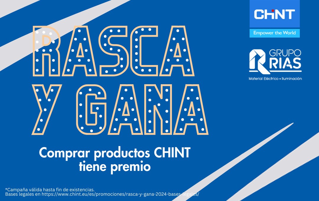 Comprar productos CHINT tiene premio