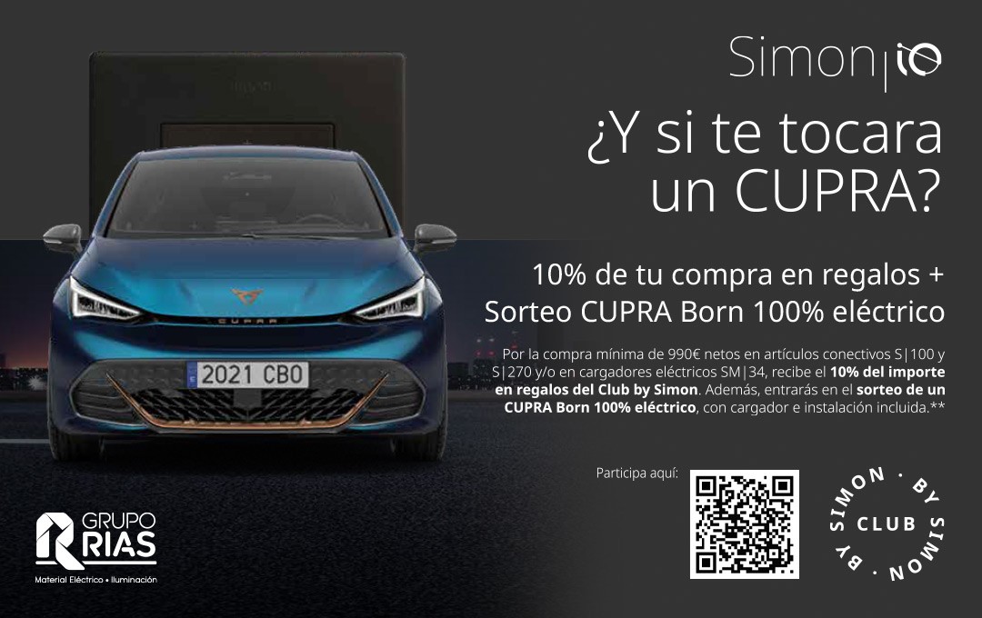 Sorteo SIMON: Cupra Born 100% Eléctrico